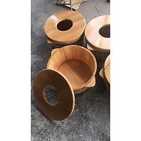 Chậu Ngâm Mông Gỗ Thông  ƯU ĐÃI KHỦNG  Chậu gỗ nhập khẩu có tác dụng rất tốt cho sức khỏe đặc biệt là phụ nữ