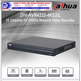 Mua Đầu Ghi Hình IP Dahua 32 Kênh DHI-NVR4232-4KS2 (Hỗ Trợ SMD)-hàng chính hãng