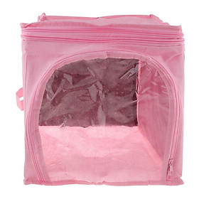 Underbed Storage Zipper Bag,Blanket Clothes Organizer Container Box 29L
