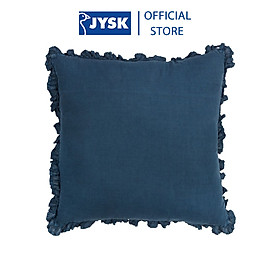 Gối trang trí | JYSK Guldblomme | cotton | be/xanh | R45xD45cm