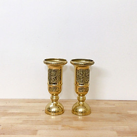Ống hương đồng vàng 27CM