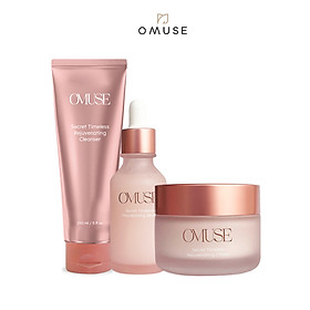 Bộ sản phẩm chống lão hóa chuyên sâu O'MUSE Secret Timeless Rejuvenating set