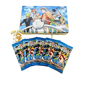 Hộp sét thẻ bài hải tặc ONE PIECE thẻ nhân phẩm 36 gói nhỏ x 5 thẻ