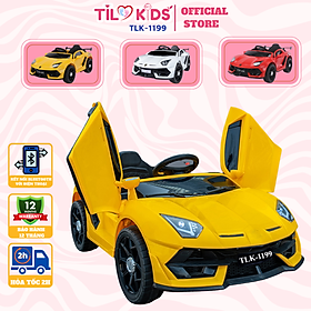Xe ô tô điện trẻ em, xe oto điện cho bé Lamborghini TILO KIDS TLK-1199 có điều khiển từ xa, kết nối bluetooth