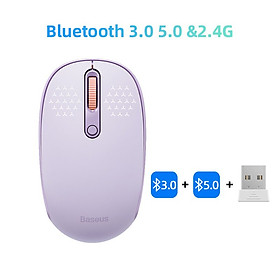 Chuột Không Dây Bluetooth Baseus Wireless cho Laptop/ Tablet Giảm Ồn Tương Thích Rộng Thiết Kế Gọn Nhẹ 1600 DPI - Hàng Chính Hãng