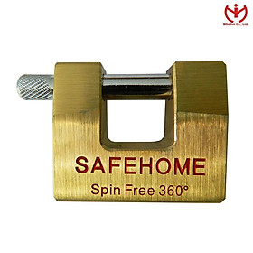 Khóa cầu ngang Safe Home thân đồng rộng 60mm - MSOFT