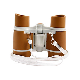 Toy Binoculars with Lanyard 4x30 Small Telescope for Hiking Birthday Camping