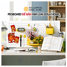 Mua Bảng lỗ Pegboard Dola Home cao cấp dạng chân đứng để bàn để dụng cụ làm việc  tai nghe  mô hình  bàn phím  laptop