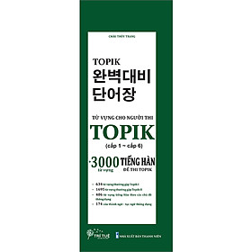 Từ Vựng Cho Người Thi TOPIK