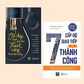 Combo Sách Kỹ Năng Sống Để Thành Công: Tư Duy Vượt Giới Hạn, Thành Công Vượt Đám Đông + Bảy Cấp Độ Giao Tiếp Để Thành Công / Nghệ Thuật Xây Dựng Mối Quan Hệ Trong Kinh Doanh