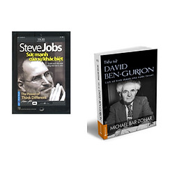Combo 2 cuốn sách: Steve Jobs - Sức Mạnh Của Sự Khác Biệt + Tiểu Sử Ben- Gurion