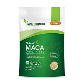 Bột hữu cơ Maca Gelatinized PERU Nguồn Thiên Nhiên 200g