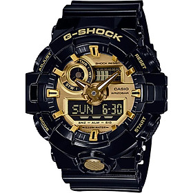 Đồng hồ nam dây nhựa Casio G-SHOCK GA-710GB-1ADR
