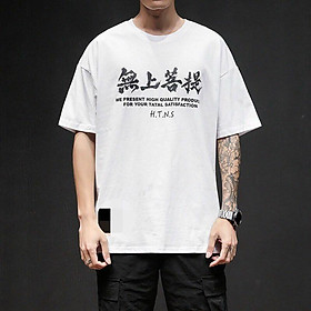 ÁO THUN TAY LỠ FORM RỘNG,MÀU TRẮNG,THIẾT KẾ HỌA TIẾT SANG TRỌNG LANA FASHION
