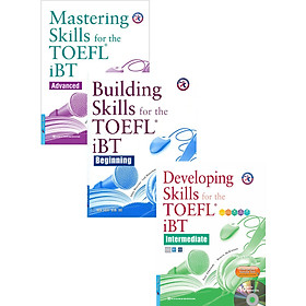 Combo Sách Building, Developing & Mastering Skills For The TOEFL IBT - FN