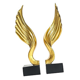 Angel  Stand Bookends Statue Decoration Functional Book Holders Resin Ornament for Library Desktop Decor Accessories