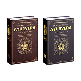 Combo sách Bách khoa toàn thư Ayurveda tập 1 tập 2 ( 2 cuốn, y học cổ truyền Ấn Độ ) - Hiệu sách Genbooks