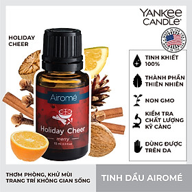 Tinh dầu Airomé Yankee Candle - Holiday Cheer 15ml