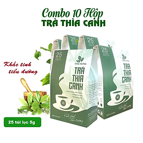 Combo 10 hộp Trà Thìa canh Thái Hưng 25 túi lọc x 5g