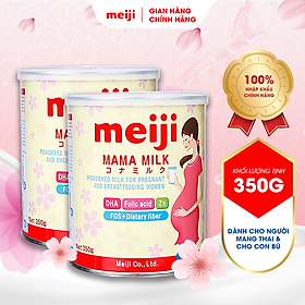 Combo 2 Hộp Thực Phẩm Bổ Sung Meiji Mama Milk - Nhập khẩu chính hãng (350g)