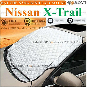 Tấm che chắn nắng nóng kính lái xe ô tô Nissan XTrail 3 Lớp Cao Cấp - OTOALO