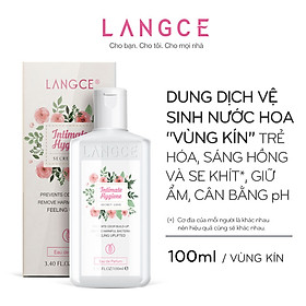 DUNG DỊCH VỆ SINH NƯỚC HOA VÙNG KÍN SÁNG HỒNG SE KHÍT CÂN BẰNG PH LANGCE