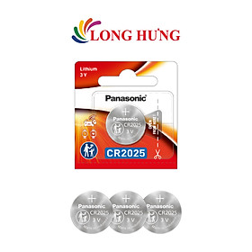 Pin nút Panasonic 3V CR-2025/5BN (1 viên/3 viên/5 viên/10 viên/50 viên) - Hàng chính hãng
