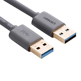 Cáp USB 3.0 hai đầu đực dài 1m chính hãng Ugreen 10370 - Hàng Chính hãng
