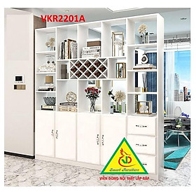 Mua TỦ KỆ TRANG TRÍ KIÊM VÁCH NGĂN VKR2201B - Nội thất lắp ráp Viendong Adv