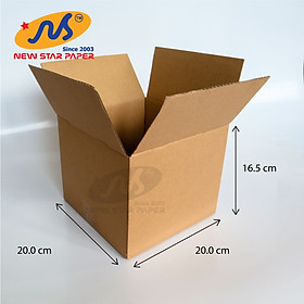 Nơi bán 20x20x16.5 - Combo 10 thùng giấy carton gói hàng - Giá Từ -1đ