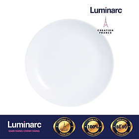 Mua Bộ 6 Đĩa Thuỷ Tinh Luminarc Diwali Trắng 27cm - LUDIN3604