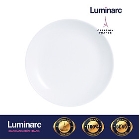 Mua Bộ 6 Đĩa Thuỷ Tinh Luminarc Diwali Trắng 19cm - LUDIN3603