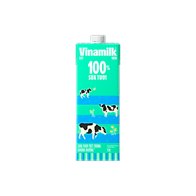 COMBO 6 HỘP SỮA TƯƠI TIỆT TRÙNG VINAMILK 100% KHÔNG ĐƯỜNG - HỘP GIẤY 1L