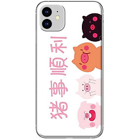 Ốp lưng dành cho iPhone 11 mẫu 4 chú heo