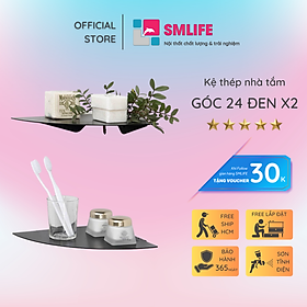 Kệ góc tường nhà tắm 24 (set 2)