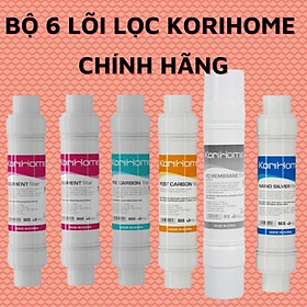 Mua COMBO ĐẦY ĐỦ 6 LÕI LỌC DÀNH CHO MÁY WPK-818 Wpk-838 Wpk-605 Wpk-813..... KORIHOME
