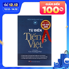 [Tải ebook] Từ Điển Tiếng Việt (Hoàng Phê) PDF