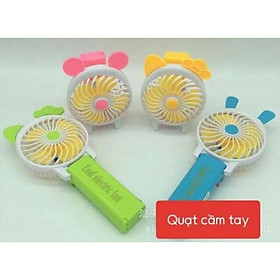 Mua Đồ chơi Quạt Mini Cầm tay dùng pin tiểu AA + KÈM PIN