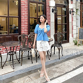 YU CHERRY | Áo Twisted Front Top YA400