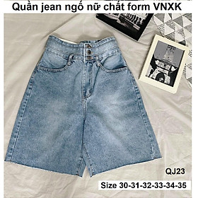 Quần Jean Ngố Nữ bigsize Chất Form VNXK QJ23