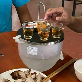 Mua Máy rót rượu tự động có ướp lạnh 1 2 lít