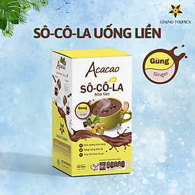 Bột socola Acacao hòa tan uống liền dinh dưỡng, hương vị thanh mát