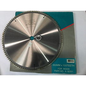 Mua Lưỡi cắt gỗ 355mm 100 răng A-82351 - Hàng Chính Hãng