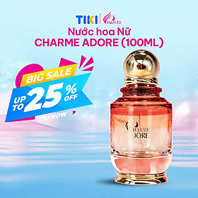 Nước Hoa Nữ CHARME ADORE 100ml Lưu Hương Lâu Phong Cách Tự Tin, Gợi Cảm, Nữ Tính Chính Hãng