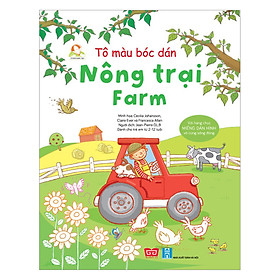 [Download Sách] Tô Màu Bóc Dán - Nông Trại - Farm