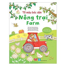 Tô Màu Bóc Dán - Nông Trại - Farm