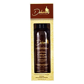 Xịt dưỡng ẩm tóc siêu mượt DAHANA Collagen & Keratin cho tóc khô hư tổn 250ml