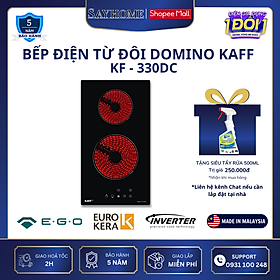 Mua Bếp Domino hồng ngoại đôi nhập khẩu Malaysia KAFF KF-330DC - Hàng chính hãng