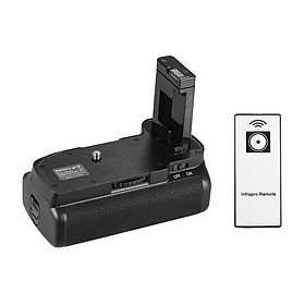 Giá đỡ kẹp pin dọc cho máy ảnh DSLR Nikon D5100 D5200 EN-EL 14 Pin được hỗ trợ điều khiển từ xa IR