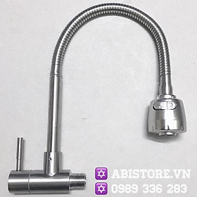 Mua VÒI RỬA BÁT ĐƠN LẠNH CẮM TƯỜNG INOX SUS304